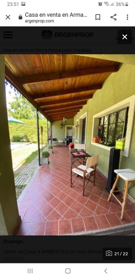 Armada Argentina 800 ! Casa Minimalista 5 ambientes