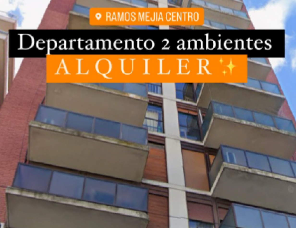 Ramos centro! departamento 2 ambientes
