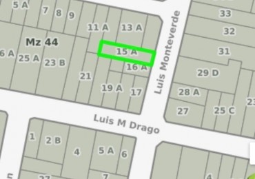 Castelar Sur  Lote para edificio  Atencion inversores !!!